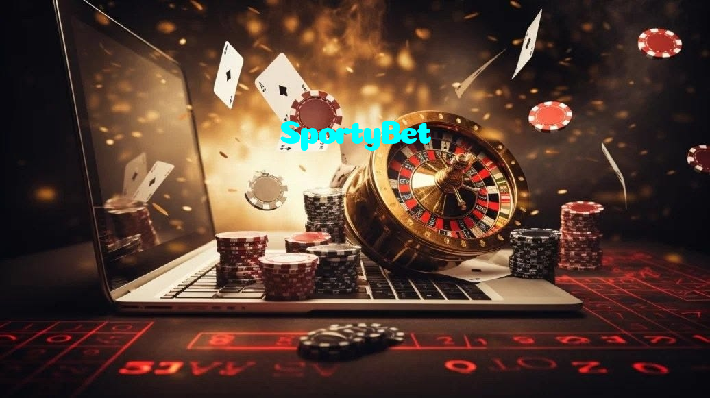 SportyBet casino presented on mobile device in Pakistan with slots and live games
